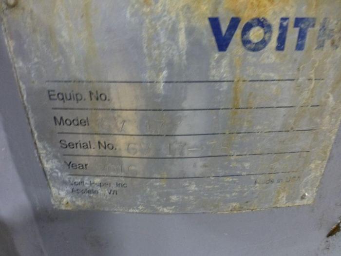 Used VOITH MODEL GL - 17 HYDRAPULPER DRIVE  RATIO 5.267: 1