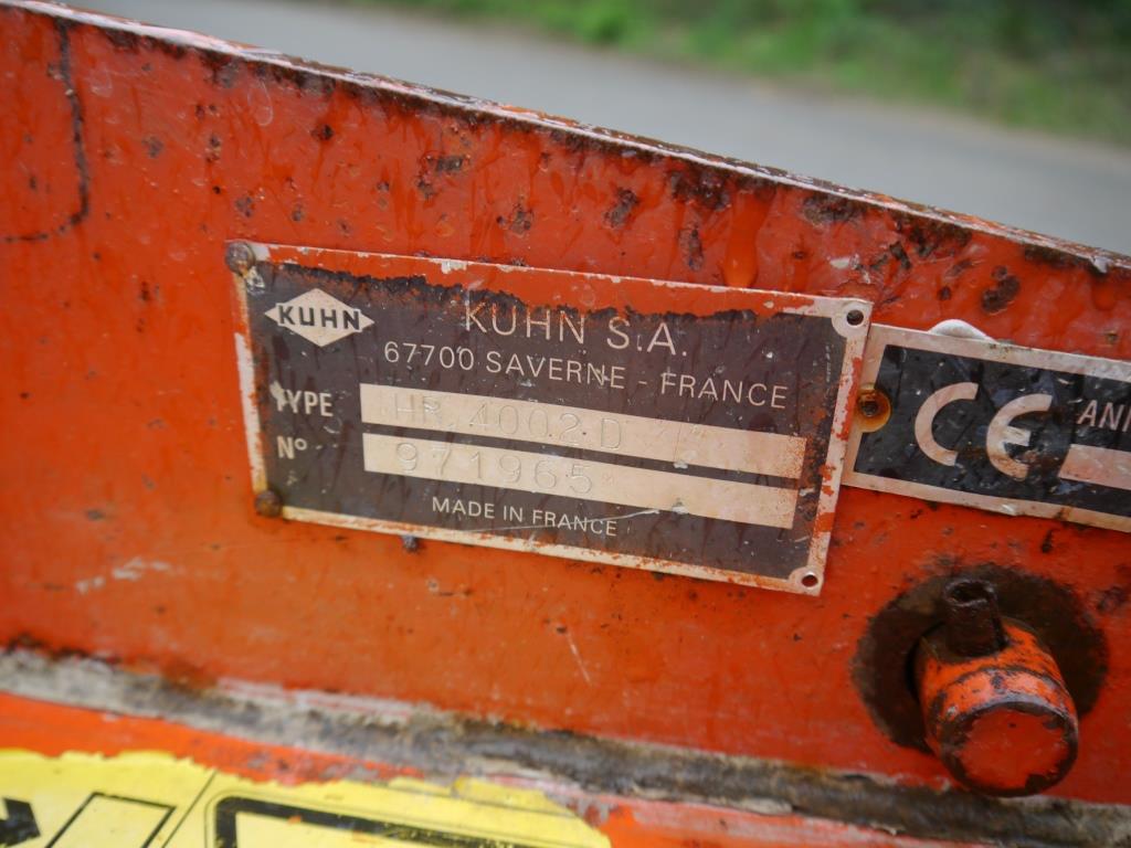 Used Kuhn HR4002D Power Harrow