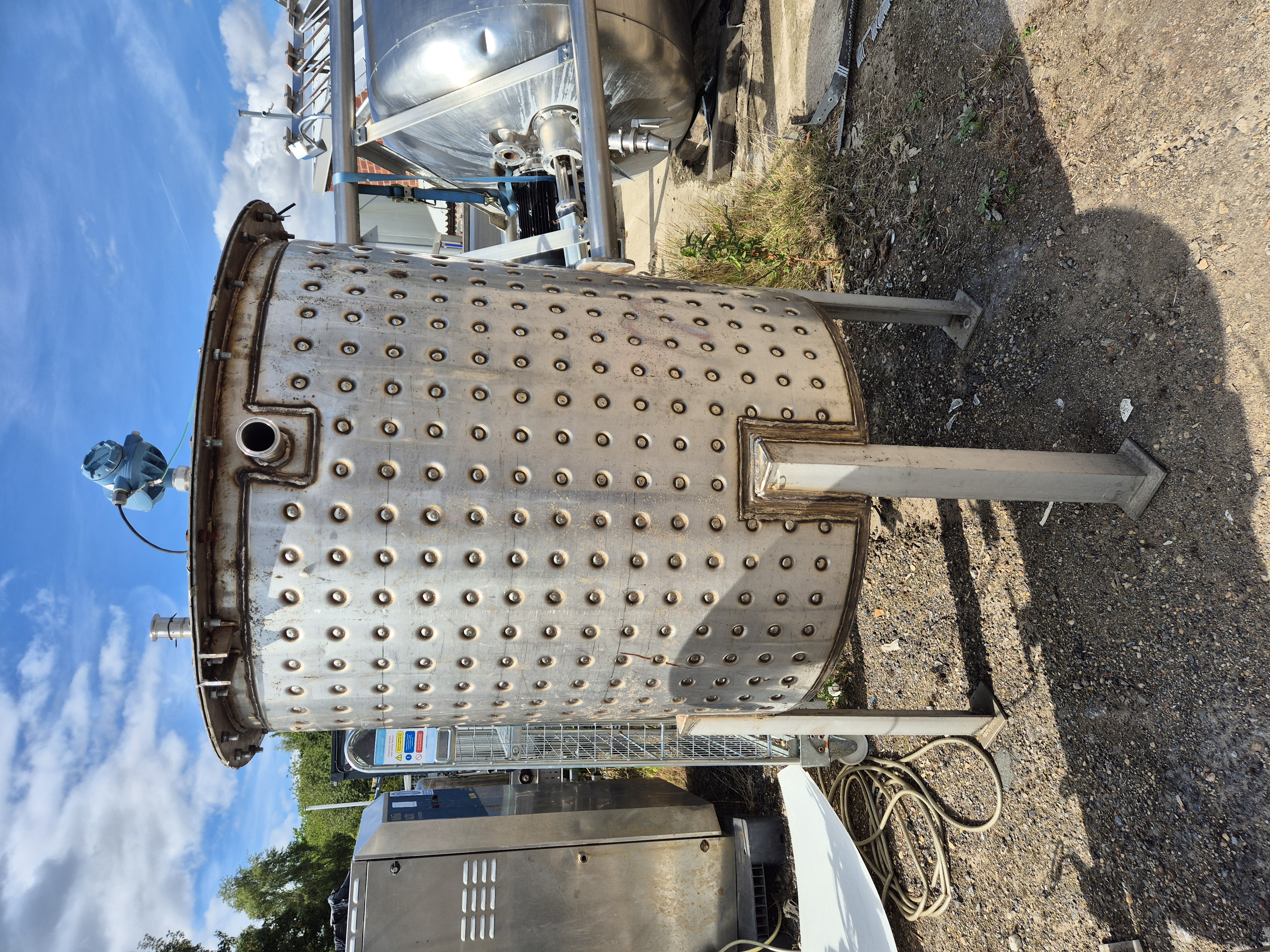 Used 2014 850 Litre Stainless Steel Jacketed Tank
