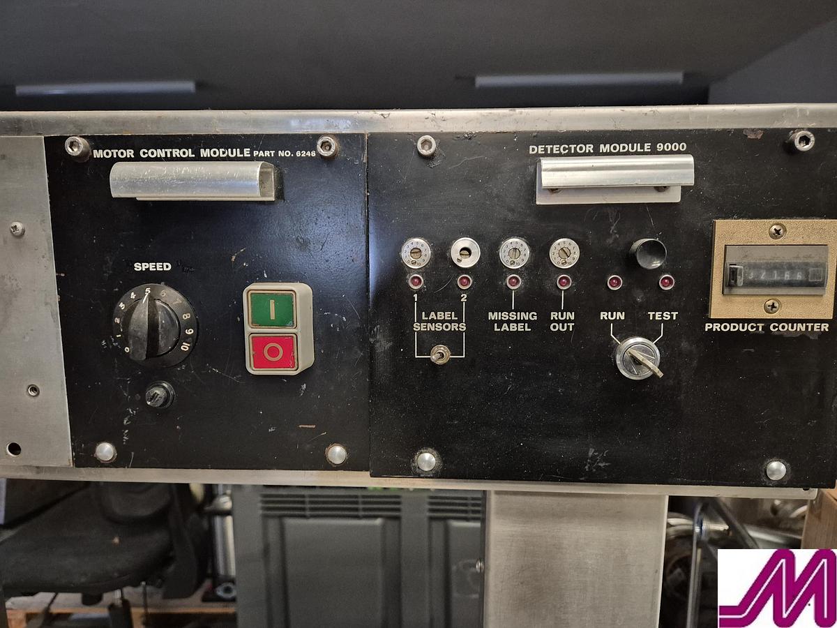 Used Newman 5FL automatic wraparound labelling machine