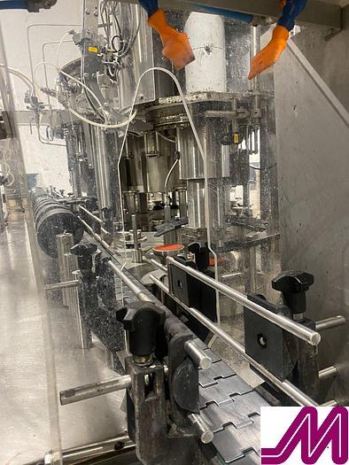 Used 2012 CIMEC Monobloc Riner Filler Capper 20/24/3 Counter Pressure Filler SUitable for Carbonated Drinks