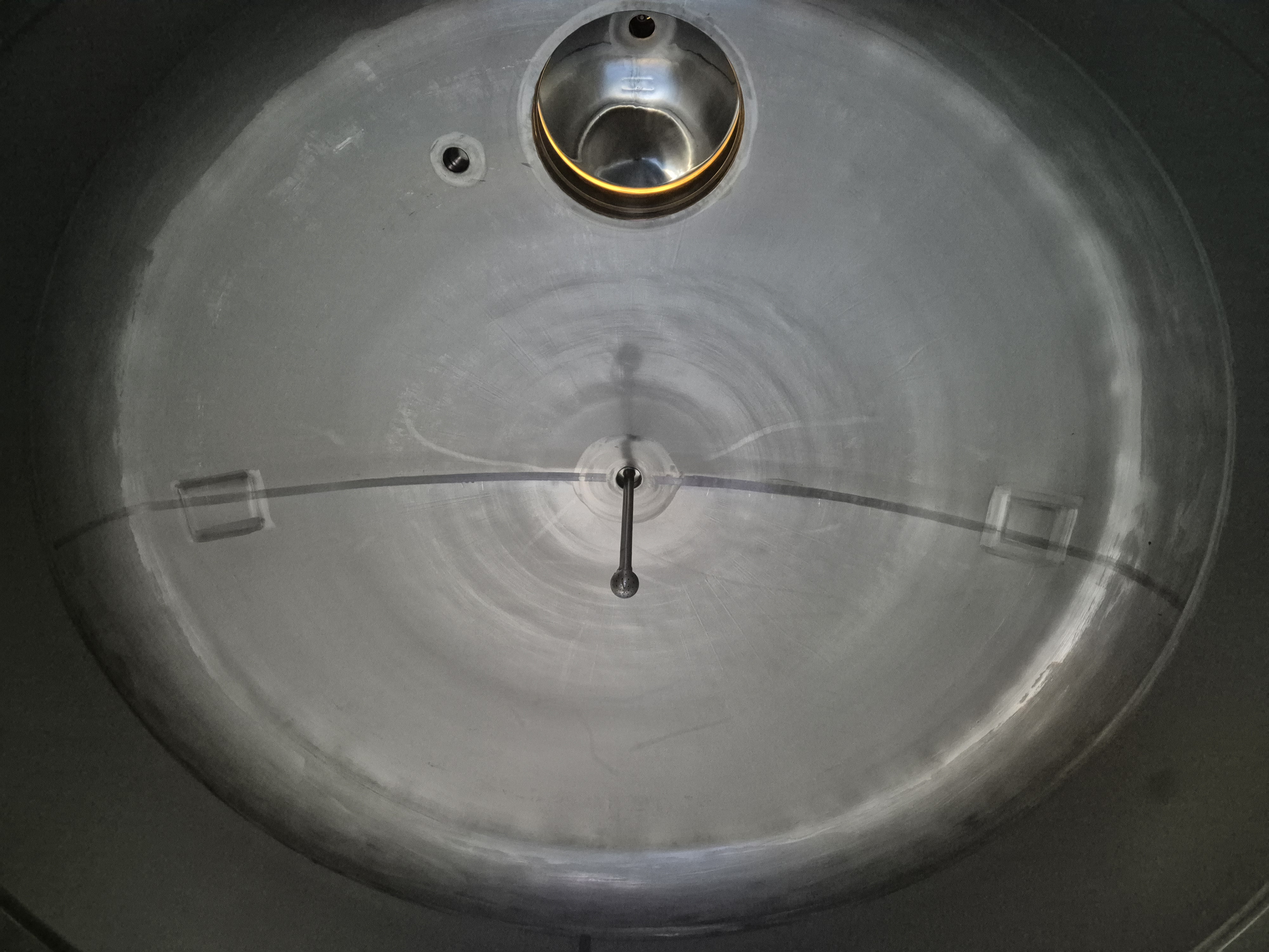 Used Moeschle 9,500 Litre Stainless Steel Single Skin Tank