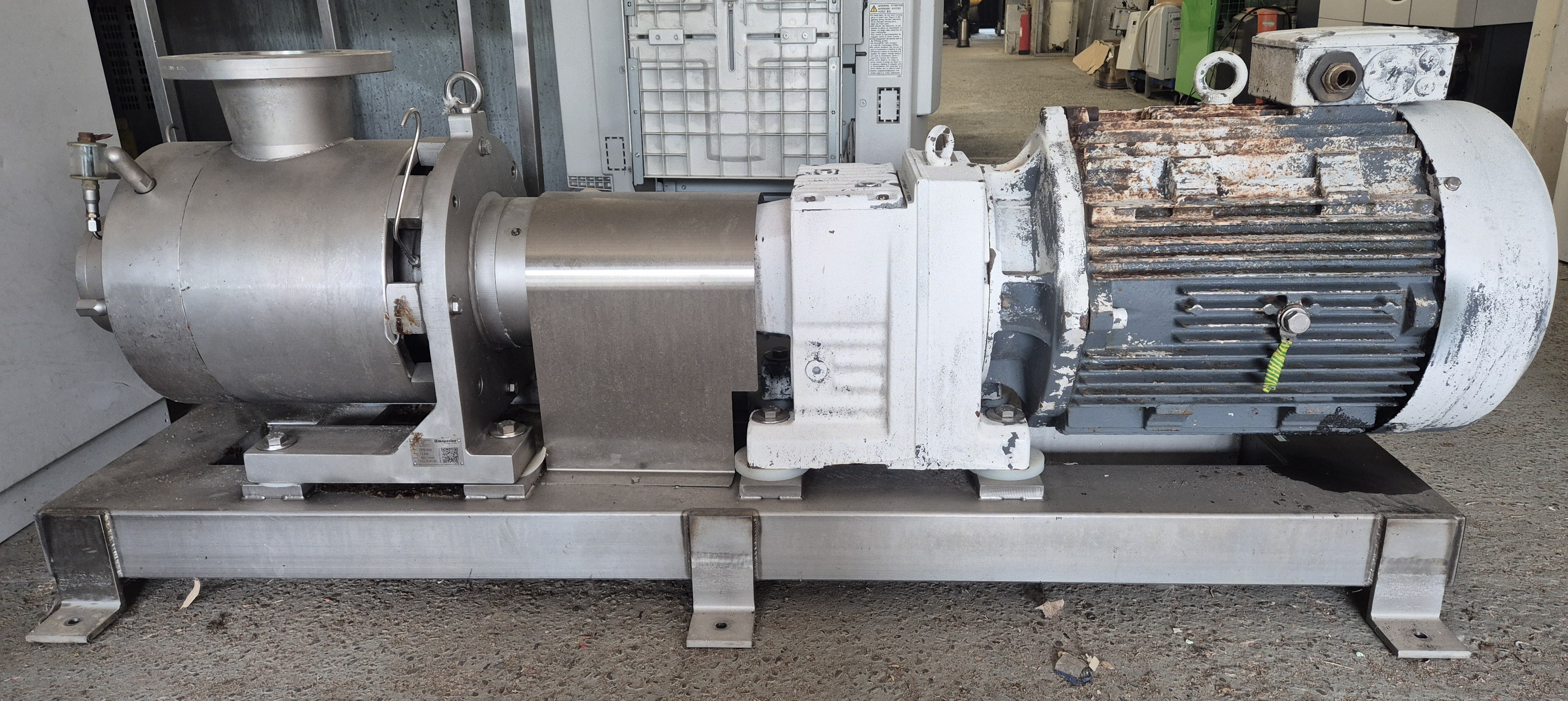 Used Maso SPS600 6" Sine Pump