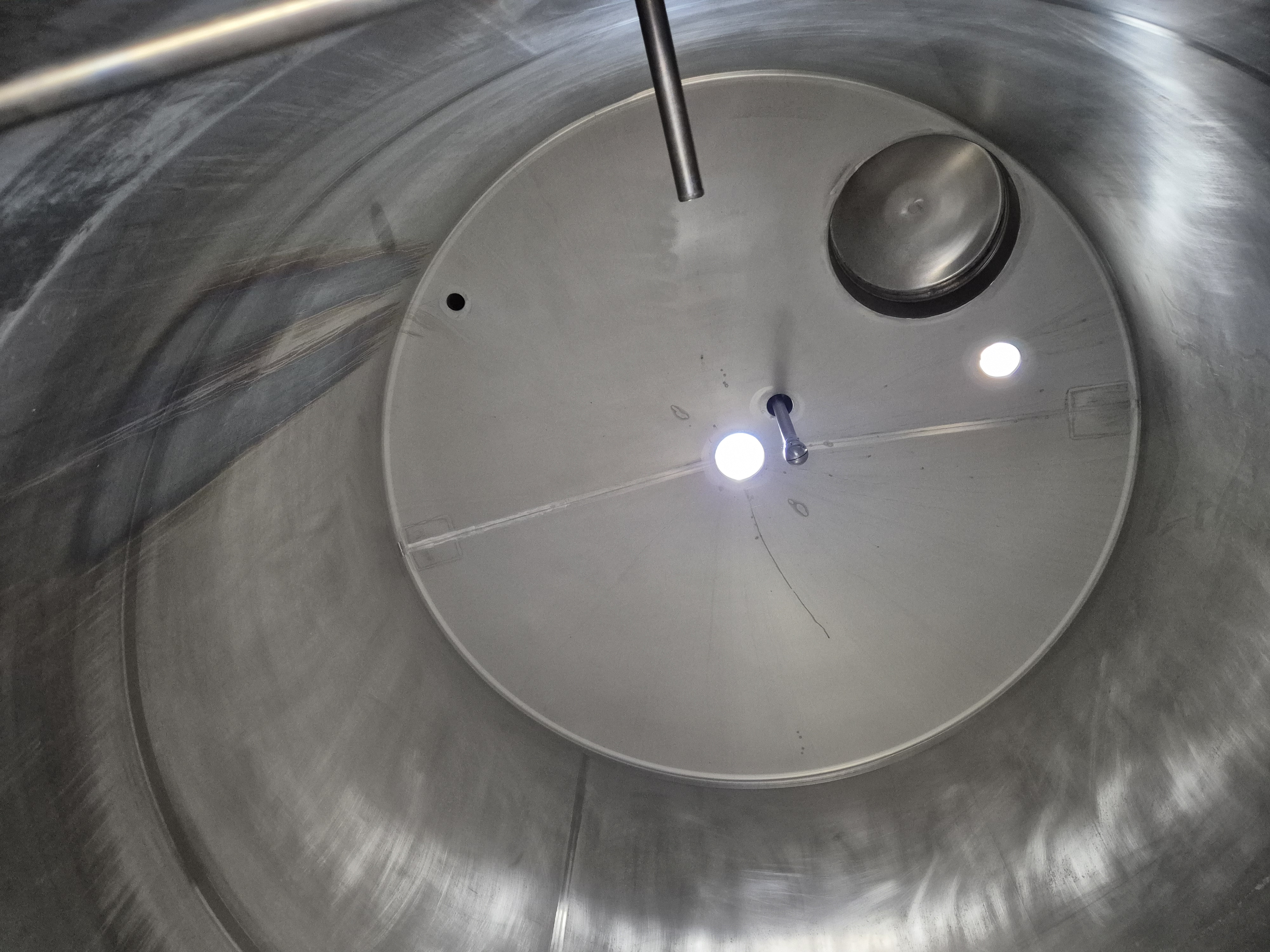 Used Moeschle 12,800 Litre Stainless Steel Copper Heating Vessel