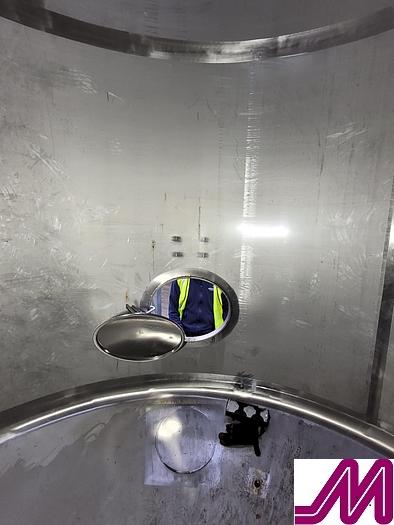Used Bibby 30,000 Litre Stainless Steel Vertical Single Skin Tank