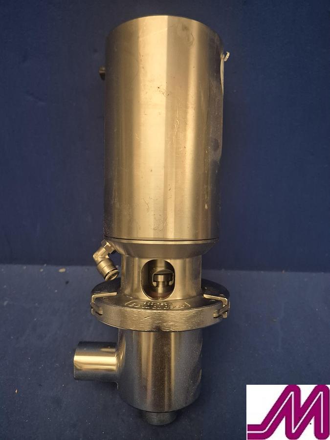 Used GEA Tuchenhagen Aseptomag Shut Off Valve with Control Head DN25