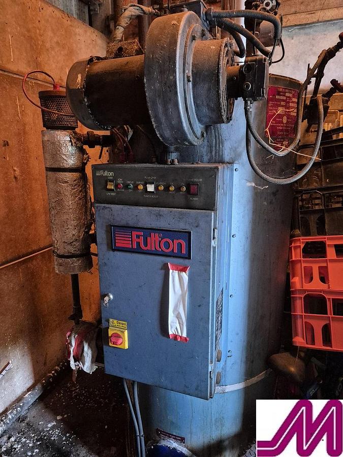 Used Fulton 15 E Vertical Steam Boiler