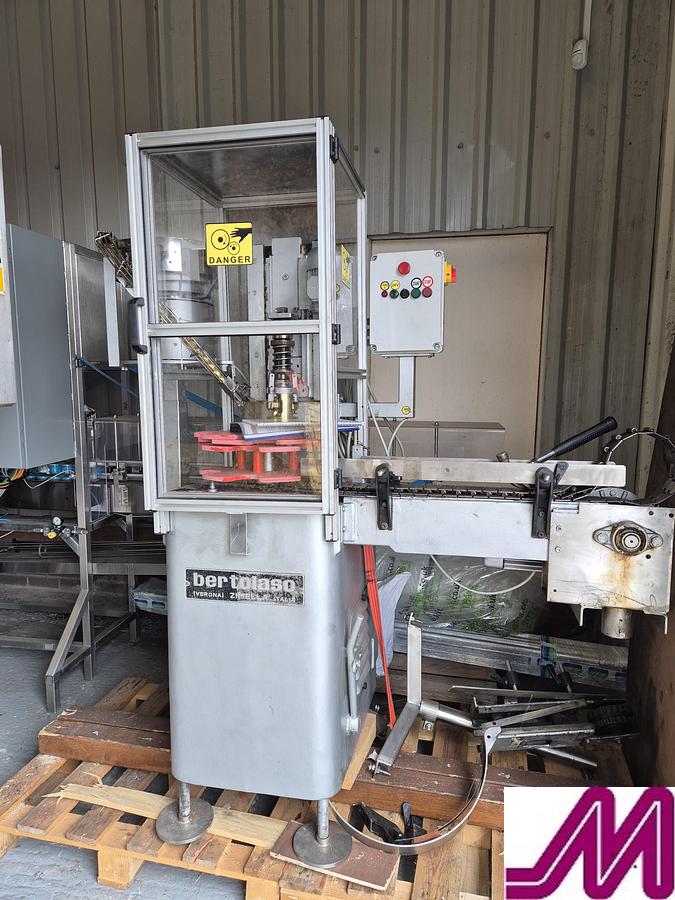 Used Bertolaso Alfa 108 Rotery ROPP Capper