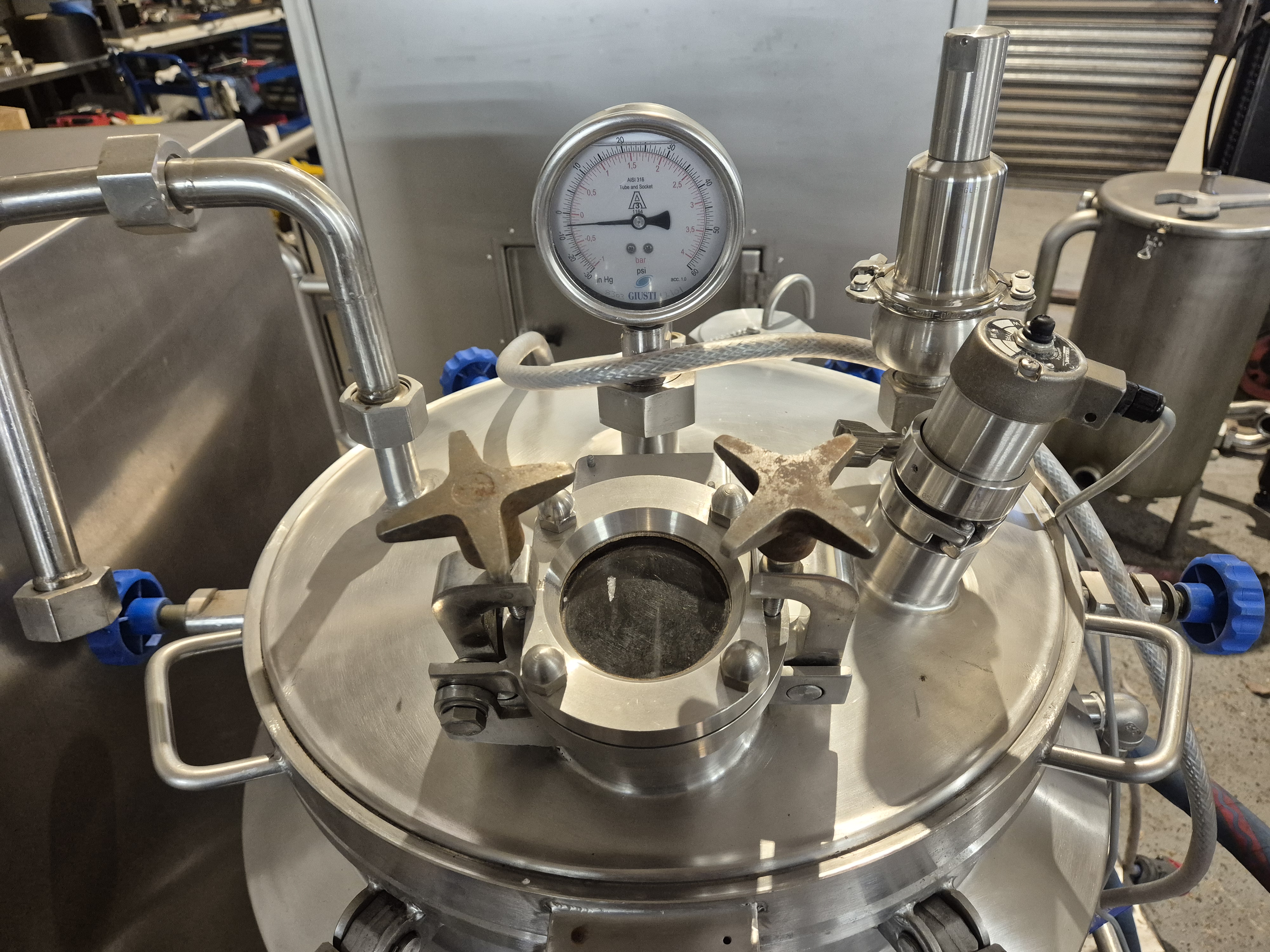 Used 2006 Giusti  50 Litre Mixing System with High Shear Mixer