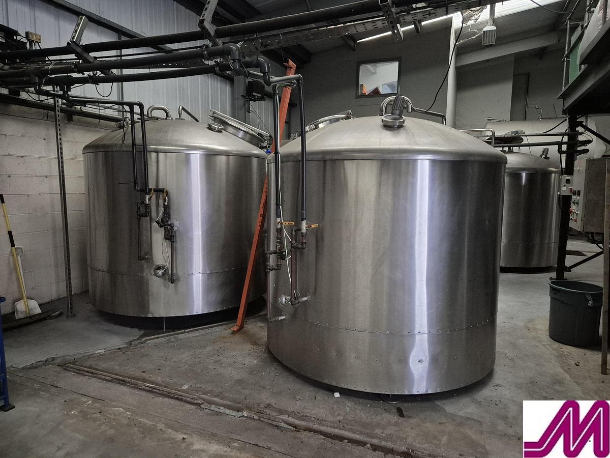 Used 2005 Abbfab Services Ltd 4,000 Litre Stainless Steel Jacketed Tank