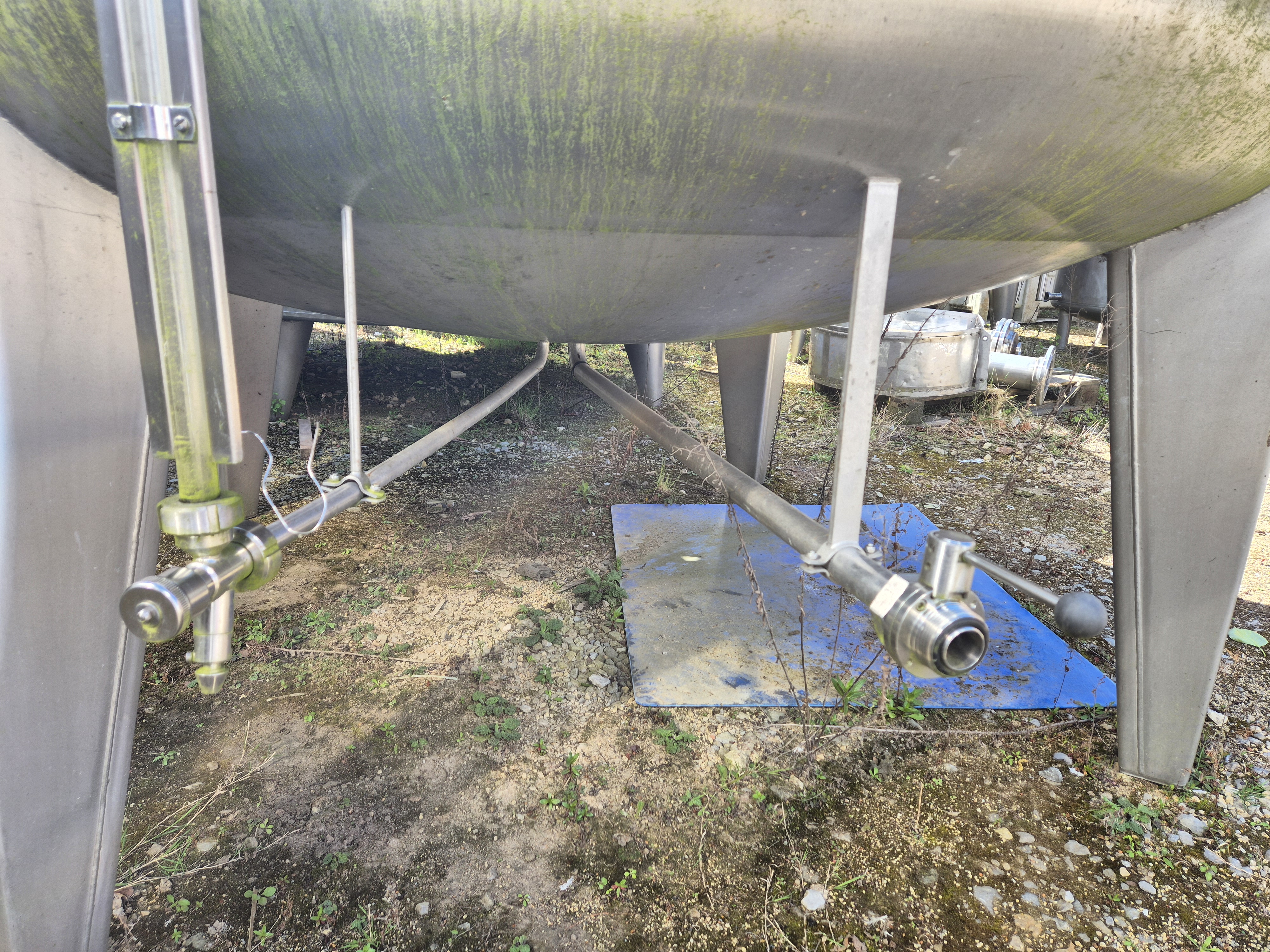 Used Moeschle 9,500 Litre Stainless Steel Single Skin Tank