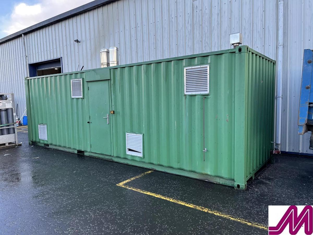 Used 2017 CFB Conatinerised Twin Boiler House with 2 x 475 kg / hr boilers