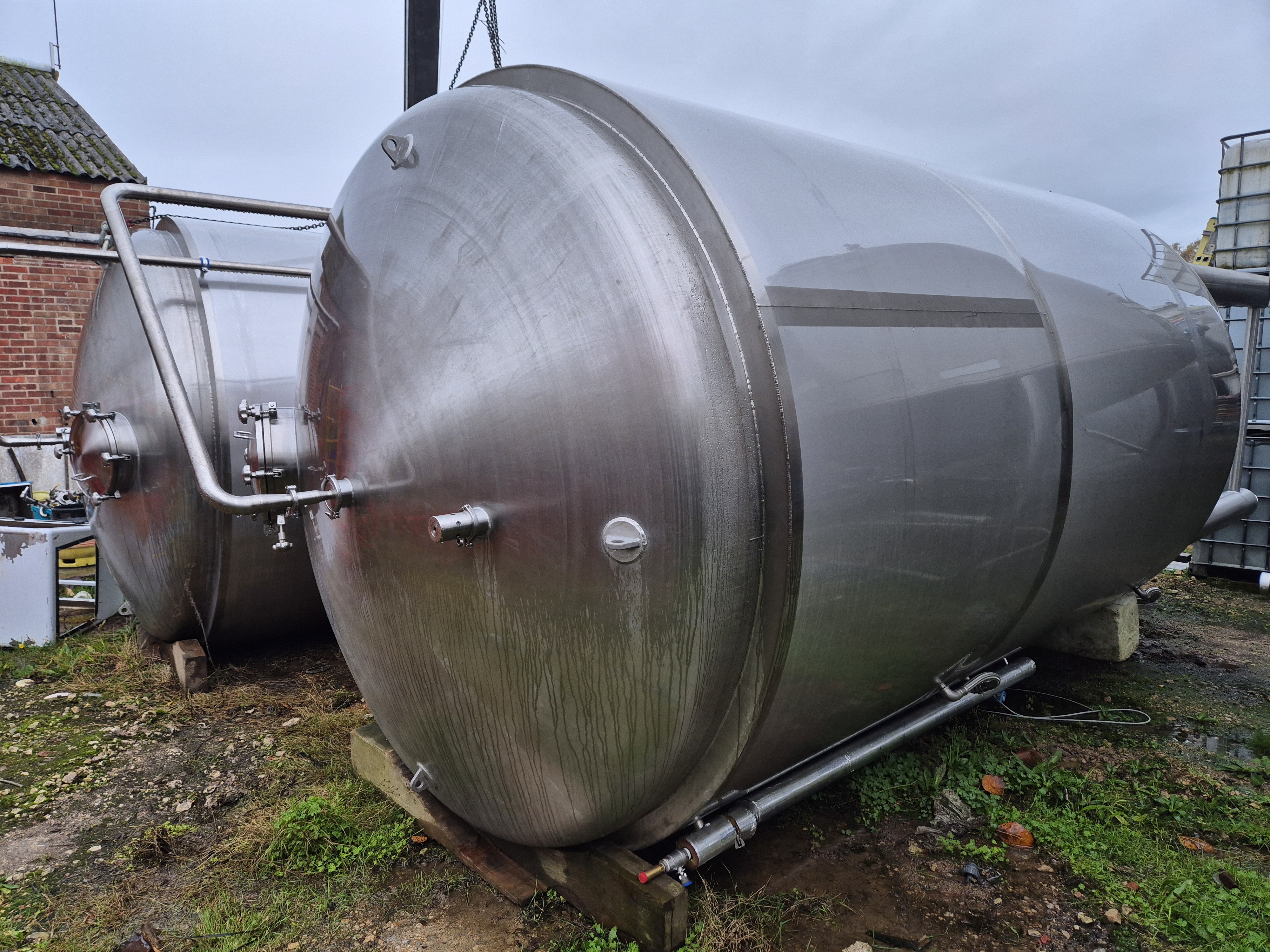 Used 2023 18,760 Litre Cylindro Conical Fermenting Vessel 6PD