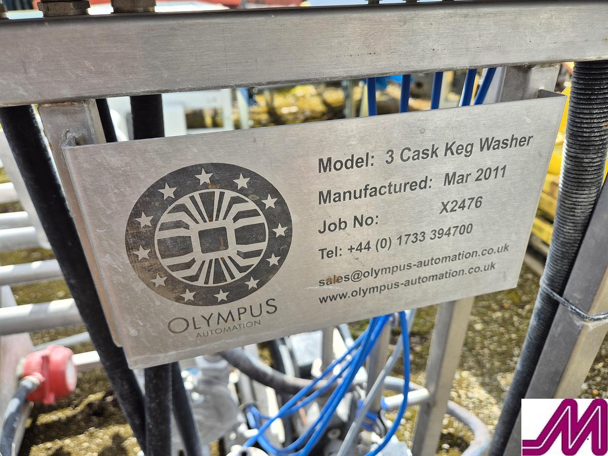 Used 2011 Olympus 3 Head Cask Washer