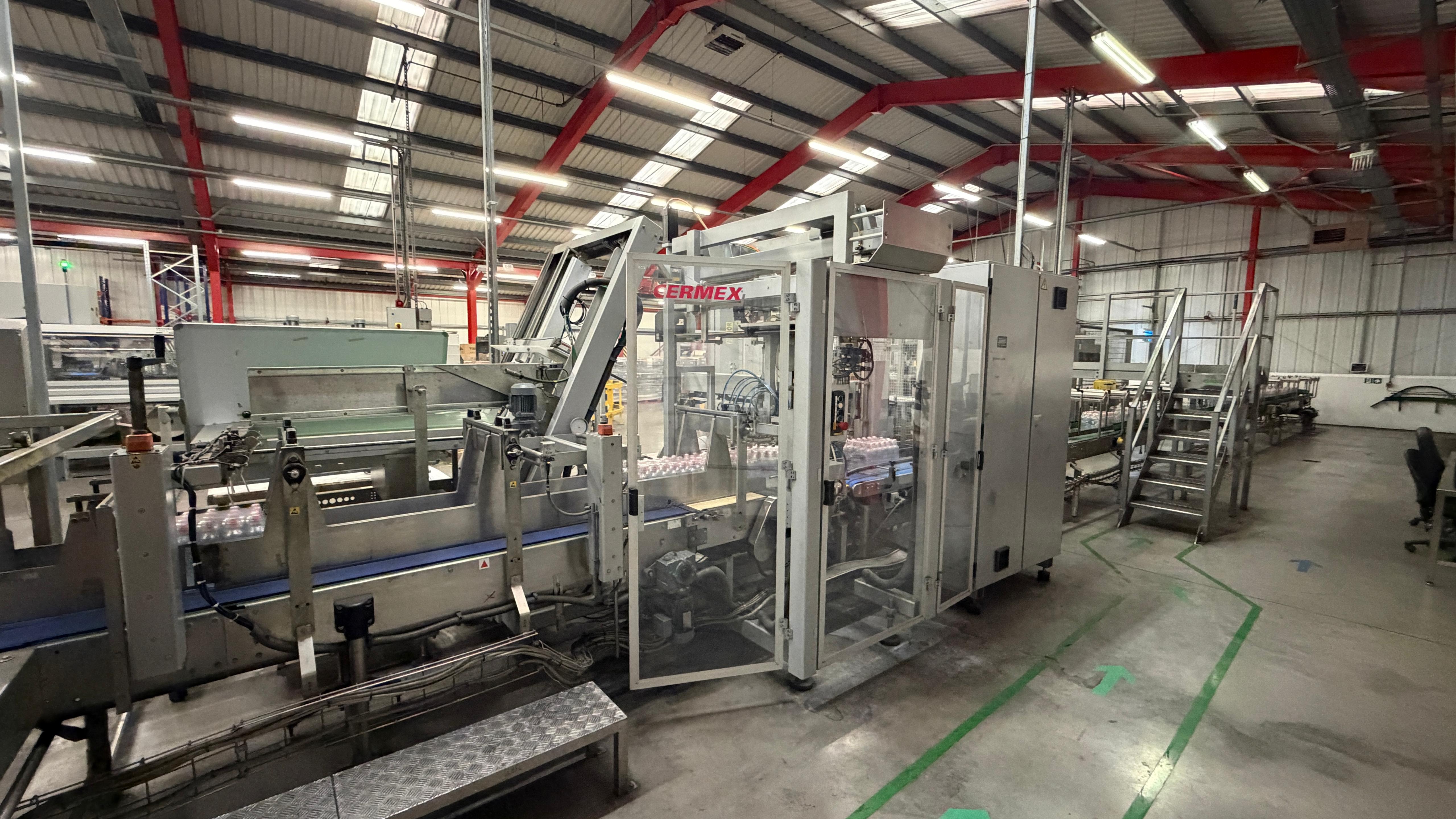 Used 2001 Cermex WB 4500 Automatic Tray Erector