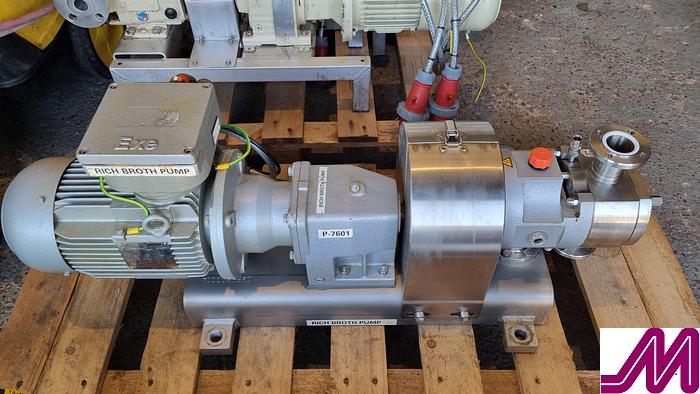 Used Fristam FL2S 58L Atex Rated Rotary Lobe Pump