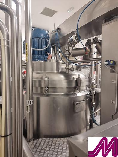 Used Fryma VME 700 Homogenising Batch Mixer