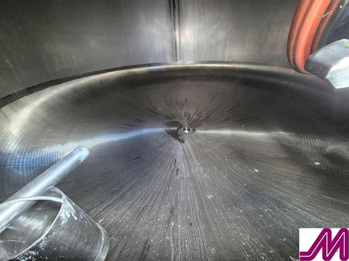 Used Moeschle 12,000 Litre Stainless Steel Jacketed Tank