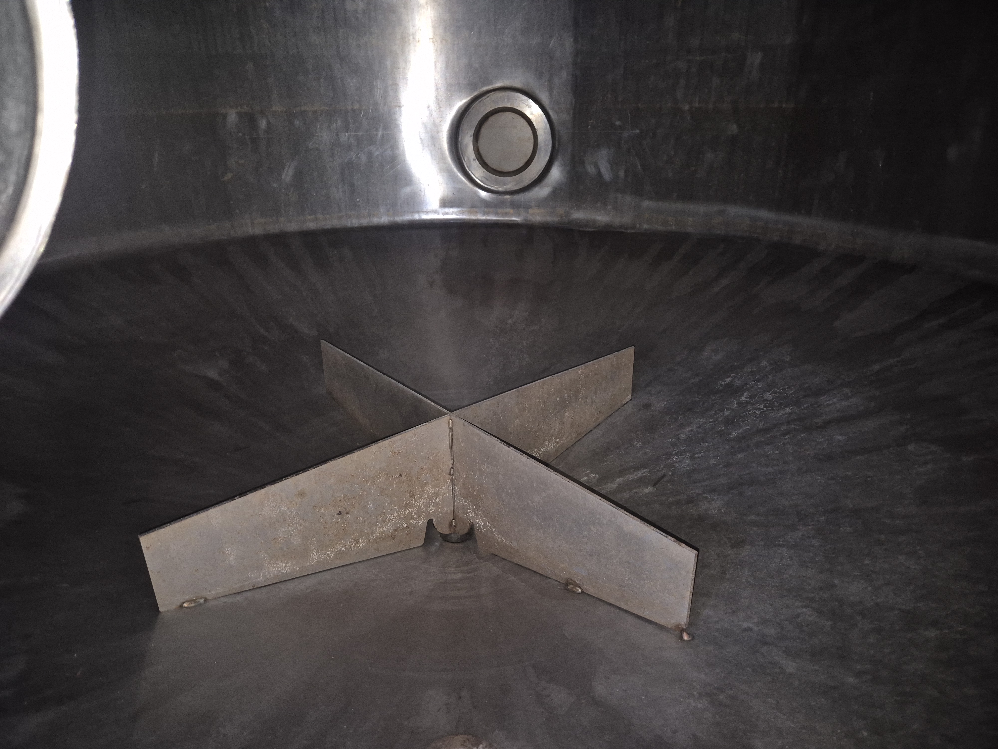 Used 10,000 Litre Stainless Steel  Single Skin Tank