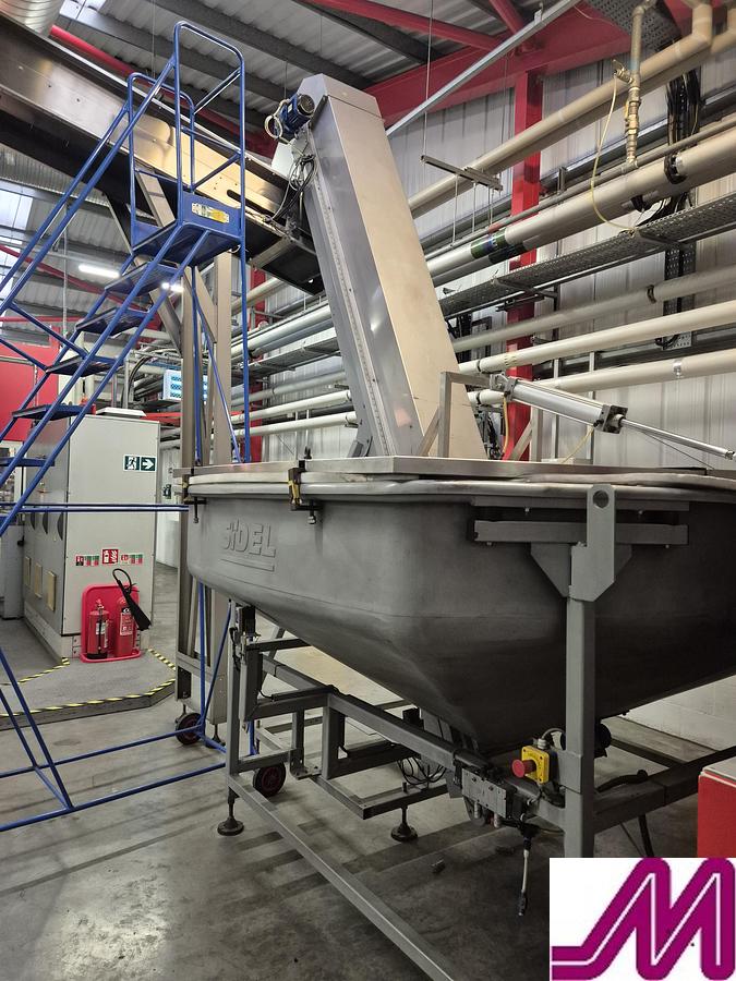 Used 2001 Sidel SBO Rotary Poly Bottle Blowing Line