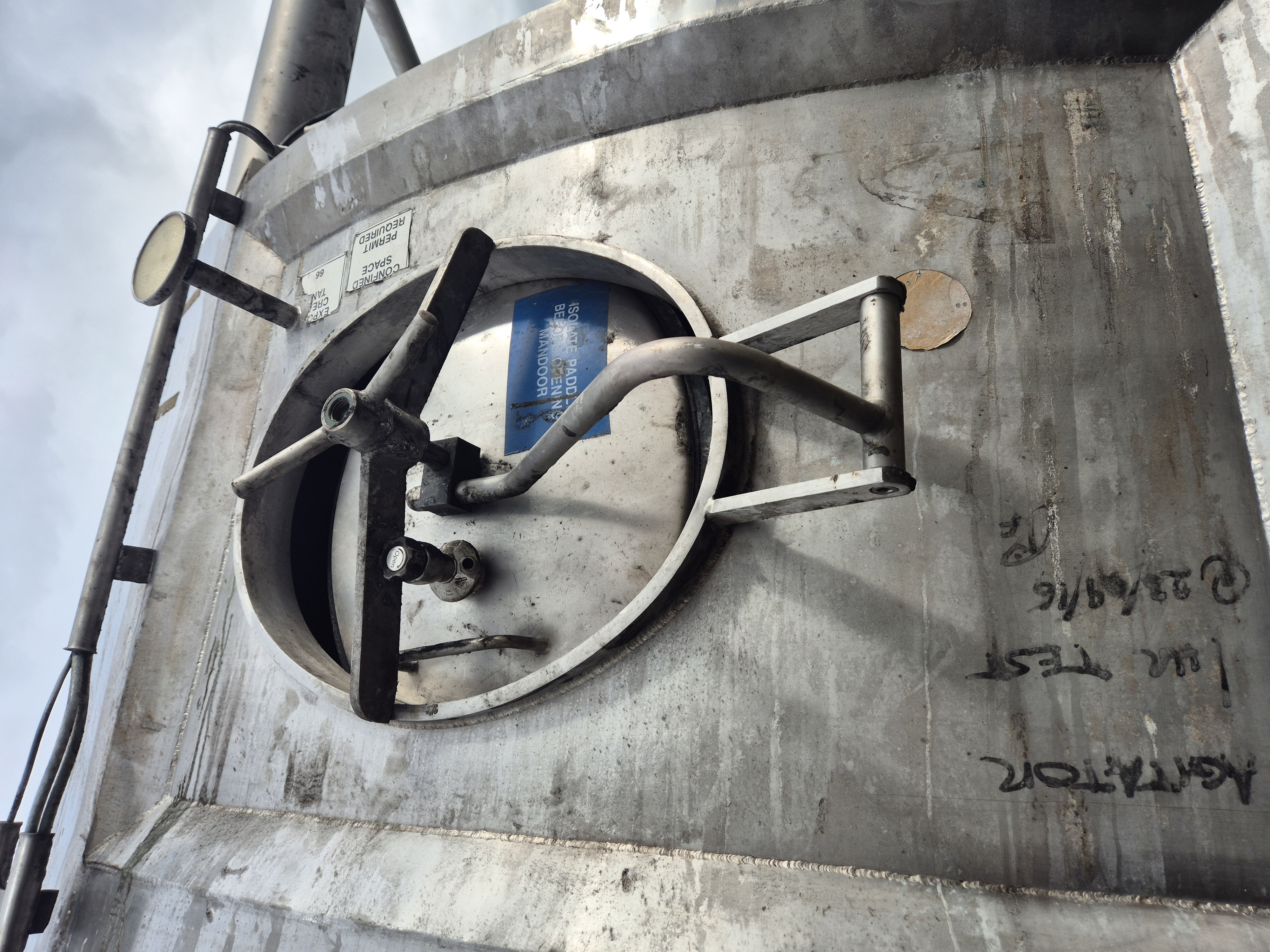 Used Alfa Laval 25,000 Litre Stainless Steel Jacketed Tank