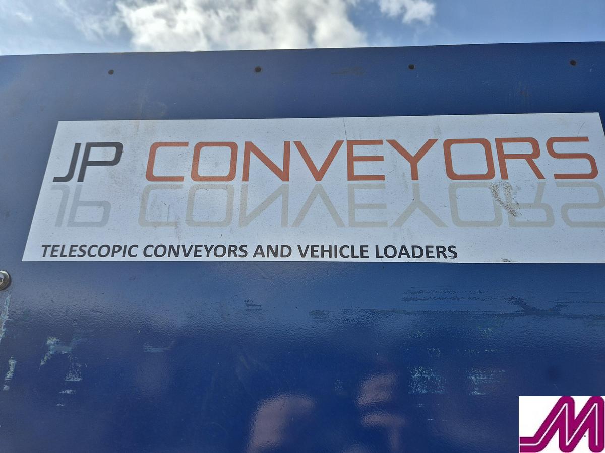 Used JP Conveyors Portable container loading and unloading conveyor