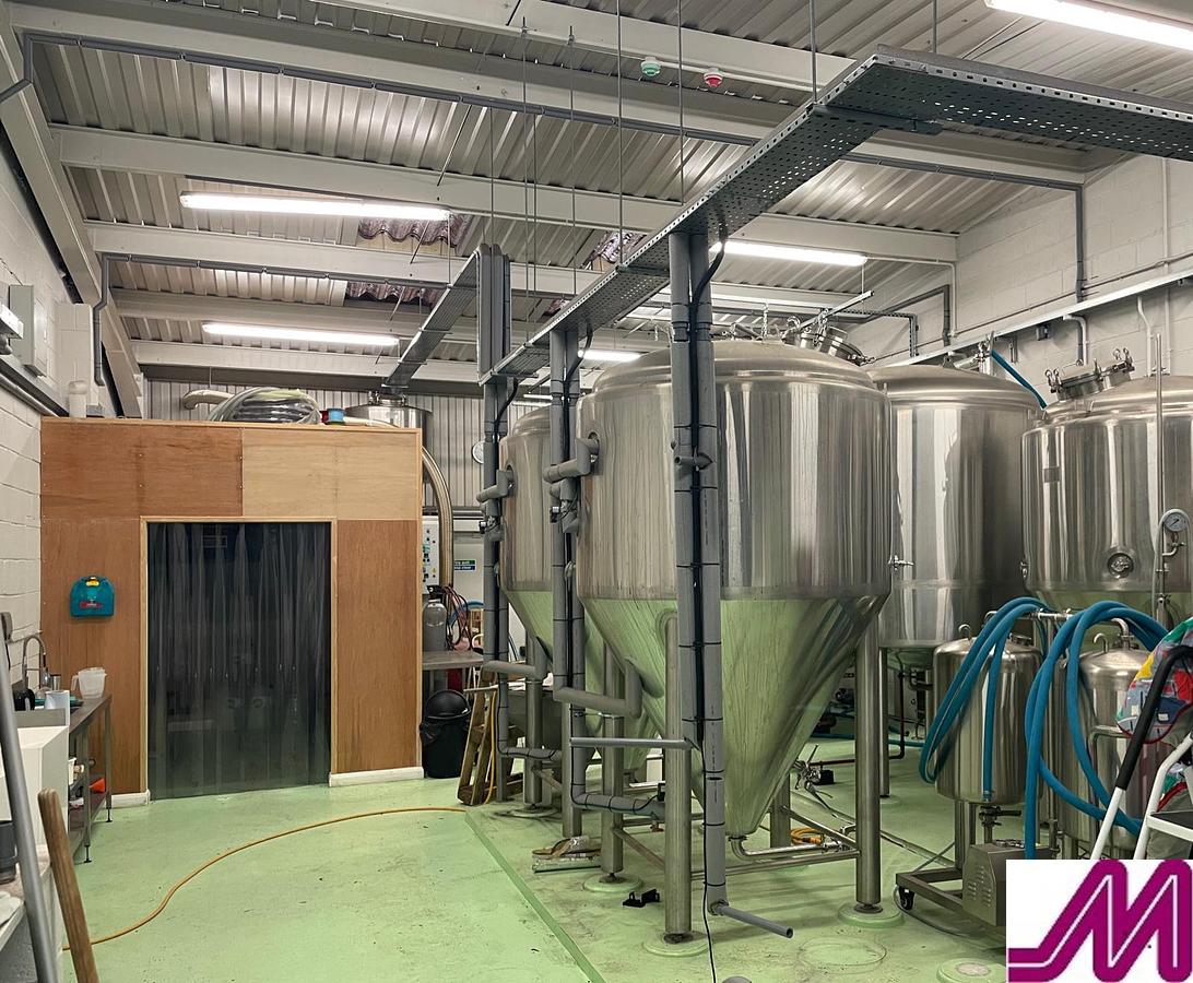 Used 2016 Complete 10 bbl Brewery with Fermenting Vessles and Steam Generator Jintan