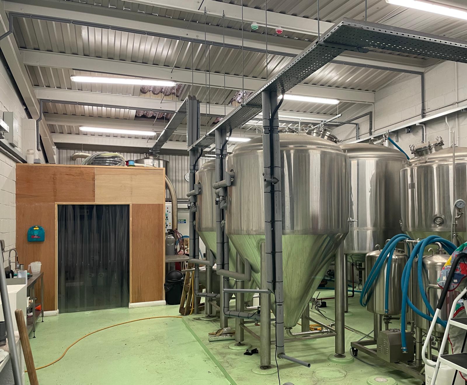 Used 2016 Complete 10 bbl Brewery with Fermenting Vessles and Steam Generator Jintan