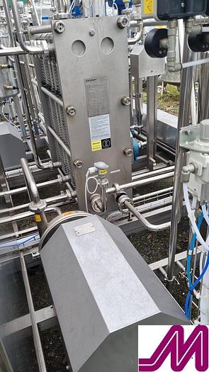 Used 2020 Sordi Skid Mounted Flash Pasteuriser with Buffer Tank