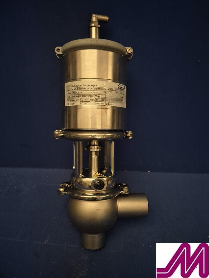 GEA Tuchenhagen NLA/P-DN40 Hygienic Control Valve