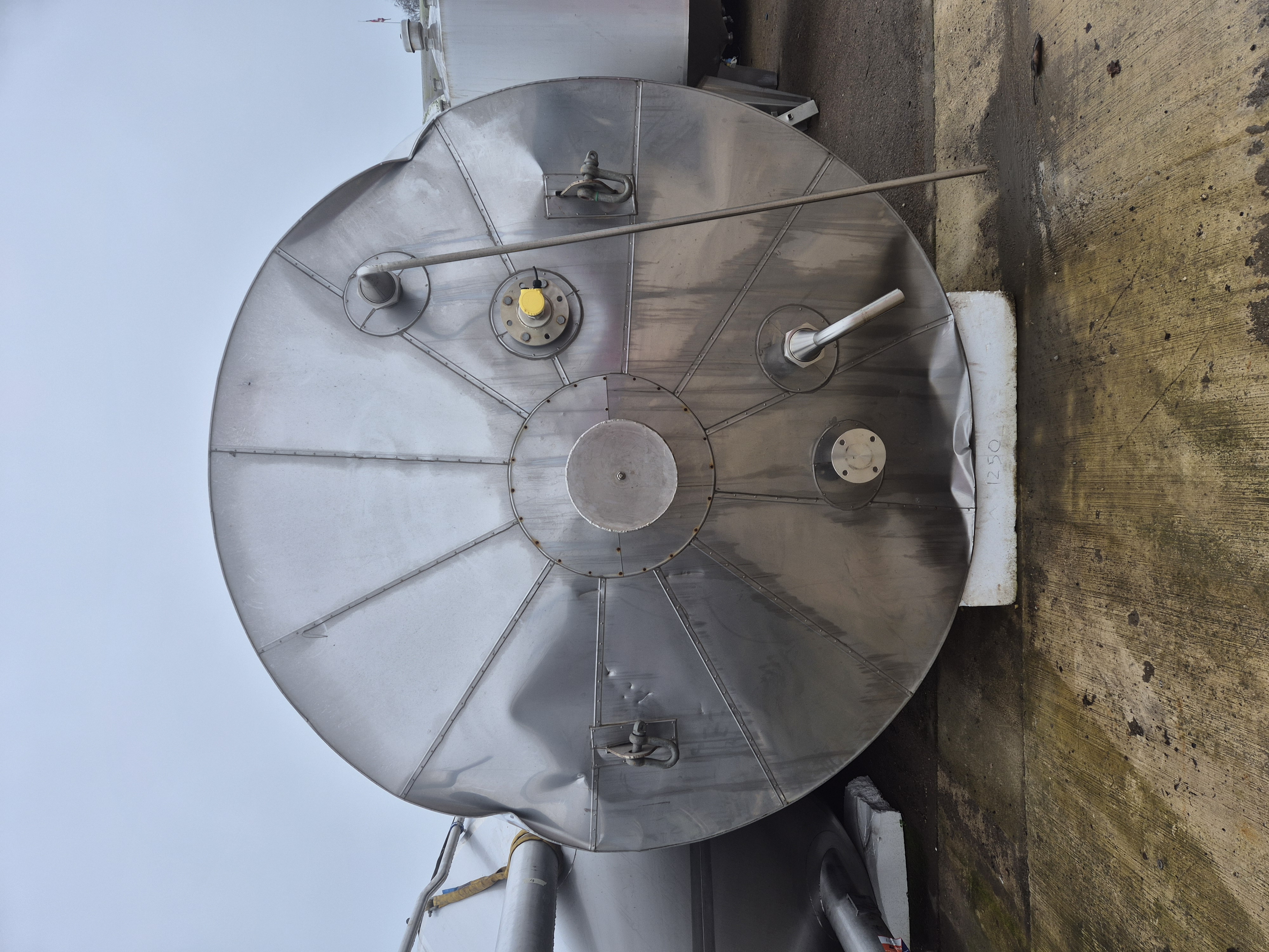 Used Stainless steel 26,000 Litre Insulated & Trace Heated 316 Tank