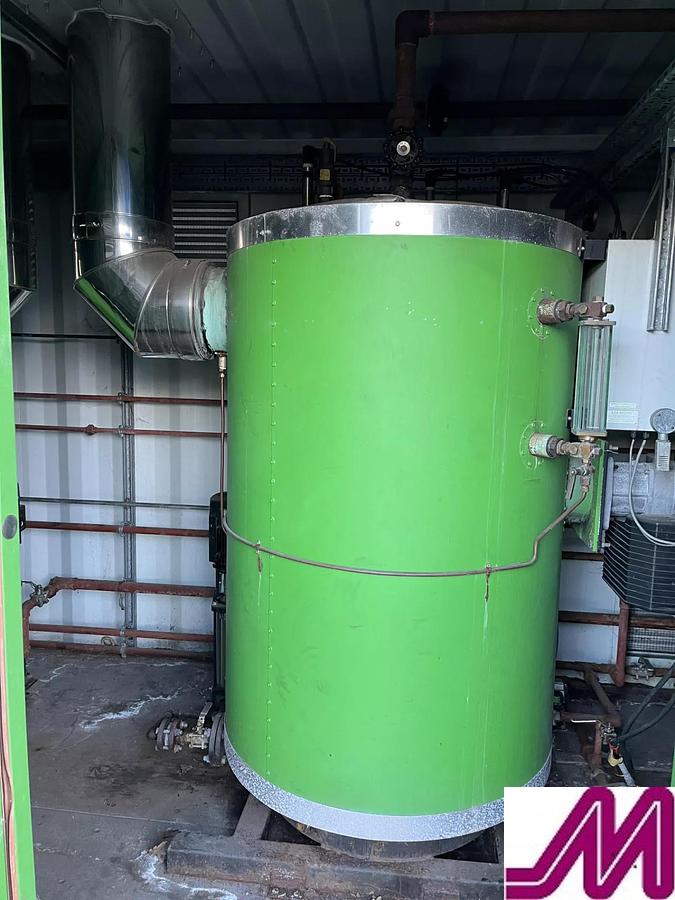 Used 2017 CFB Conatinerised Twin Boiler House with 2 x 475 kg / hr boilers