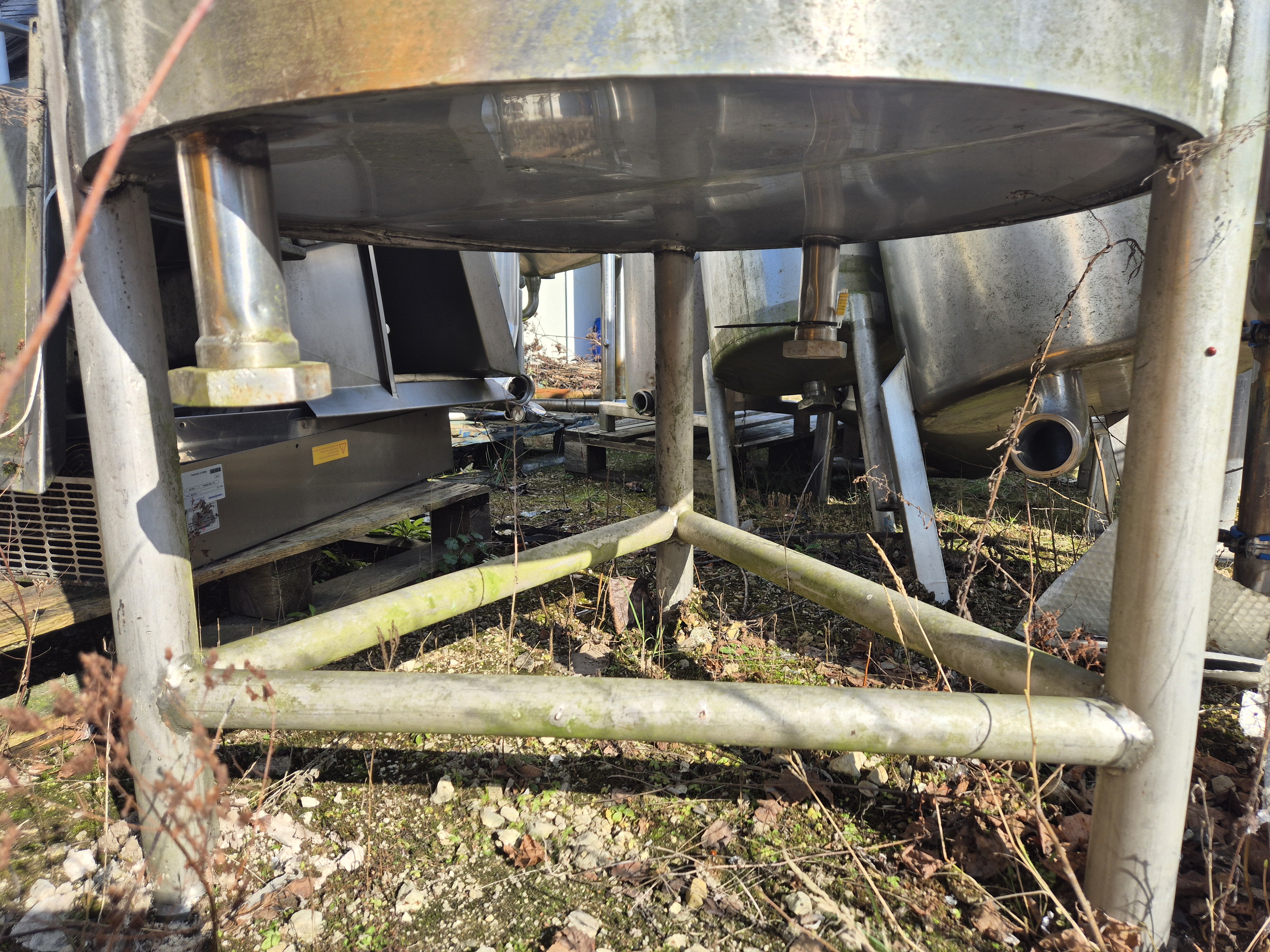 Used 500 Litre Stainless Steel Tank