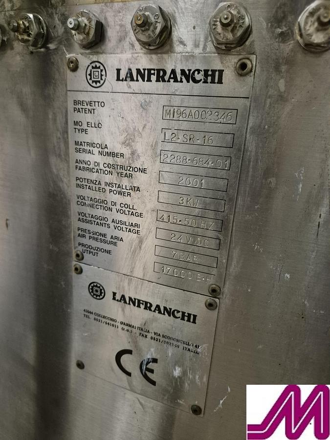 Used 2001 Sidel SBO Rotary Poly Bottle Blowing Line