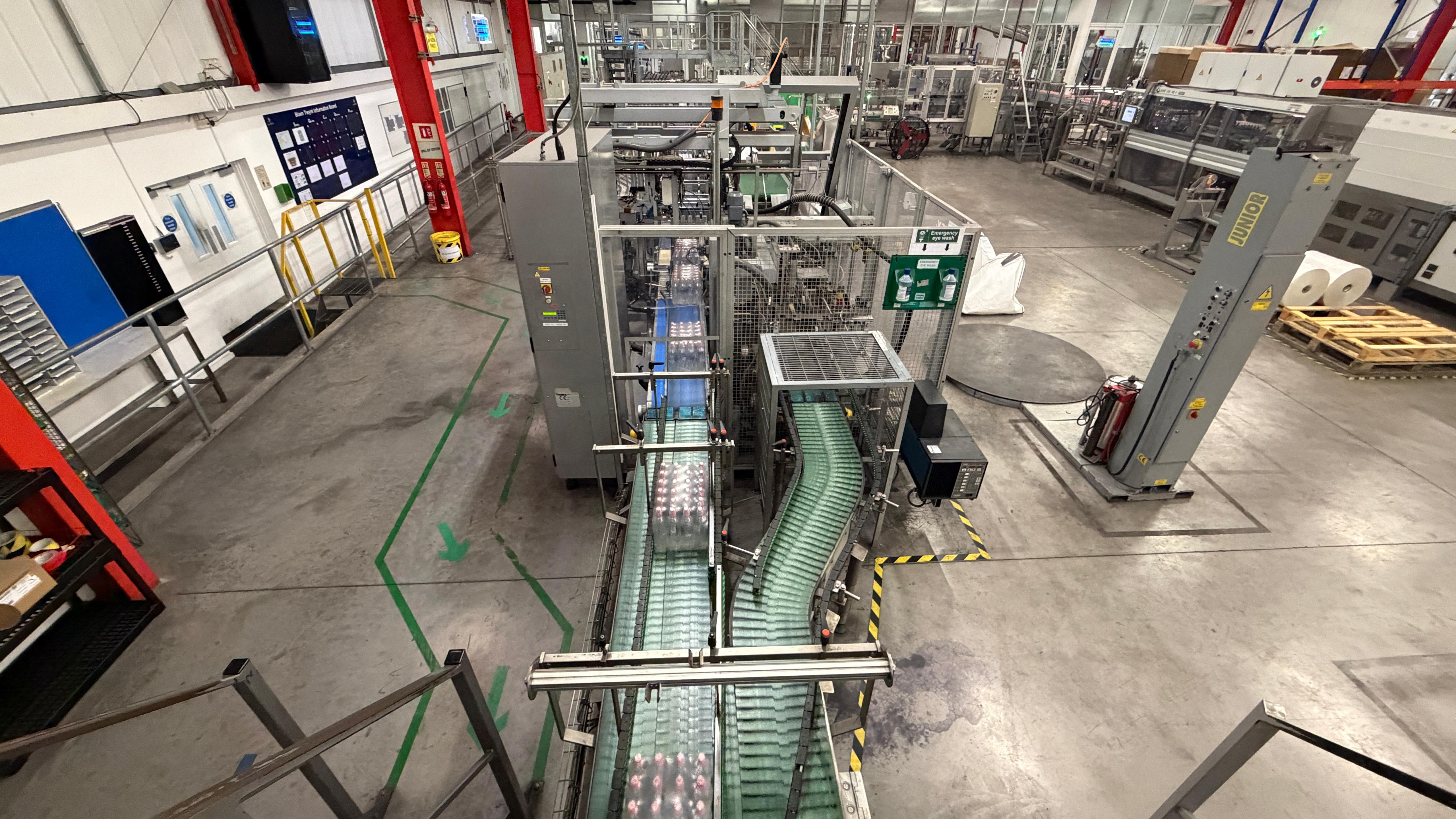 Used 2001 Cermex WB 4500 Automatic Tray Erector