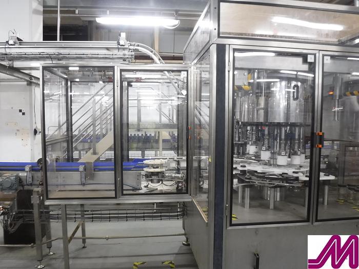 Used 2019 Zalkin Capper 10 Head Rotary Capping Machine Type CA10/480 - TPV3