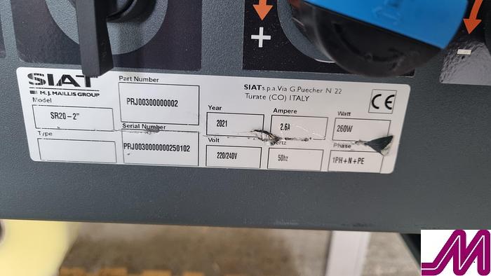 Used 2021 Siat SR20 - 2" Semi Automatic Case Taper