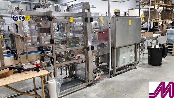 380as Food Raper Used 2015 Cheops Thermopal 600 Automatic Tray & Shrink Wrapper for Sale ...