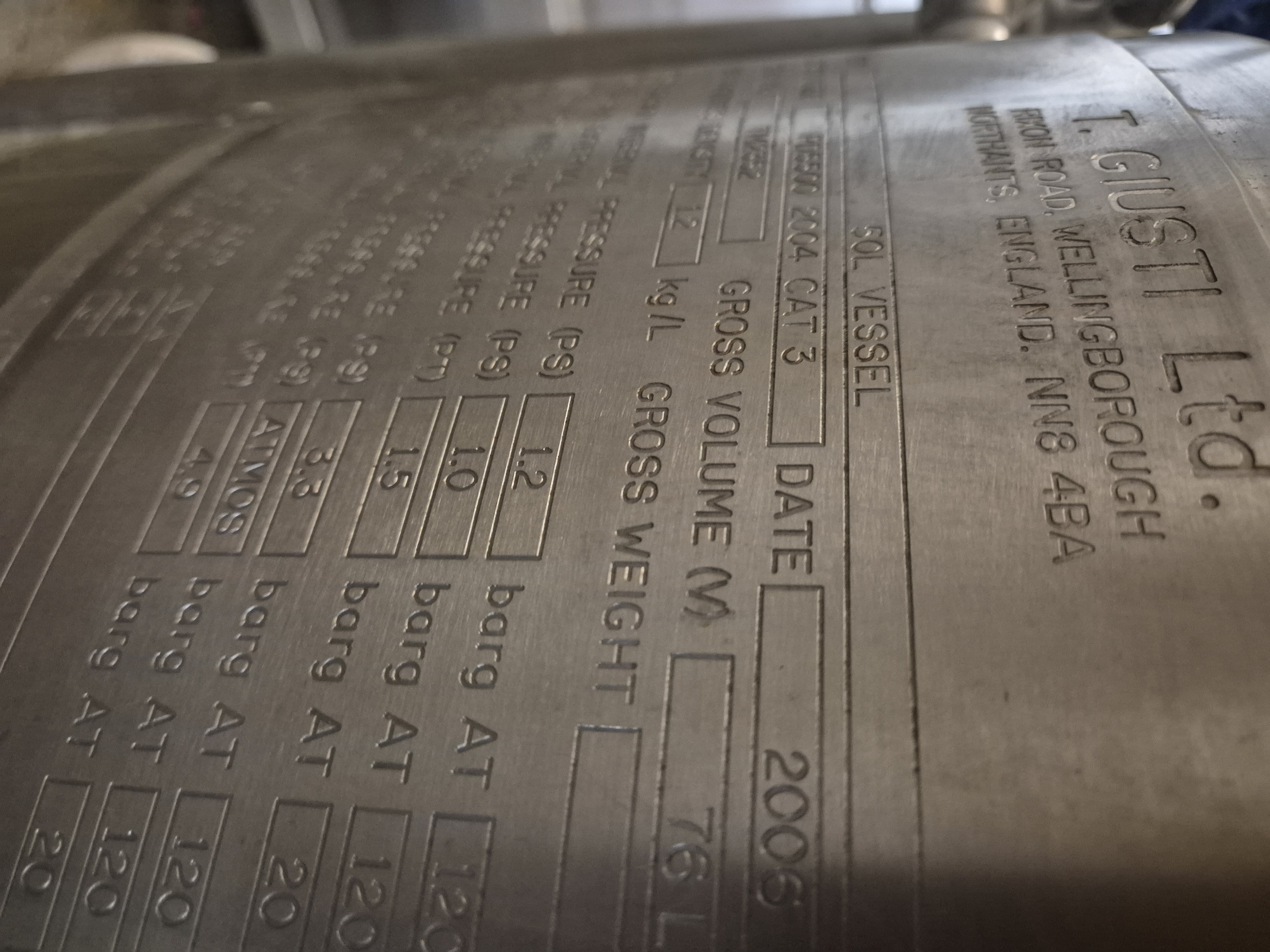 Used 2006 Giusti  50 Litre Mixing System with High Shear Mixer