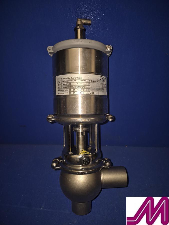 GEA Tuchenhagen NLA/P-DN40 Hygienic Control Valve