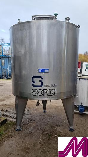 Used 2020 Sordi Skid Mounted Flash Pasteuriser with Buffer Tank