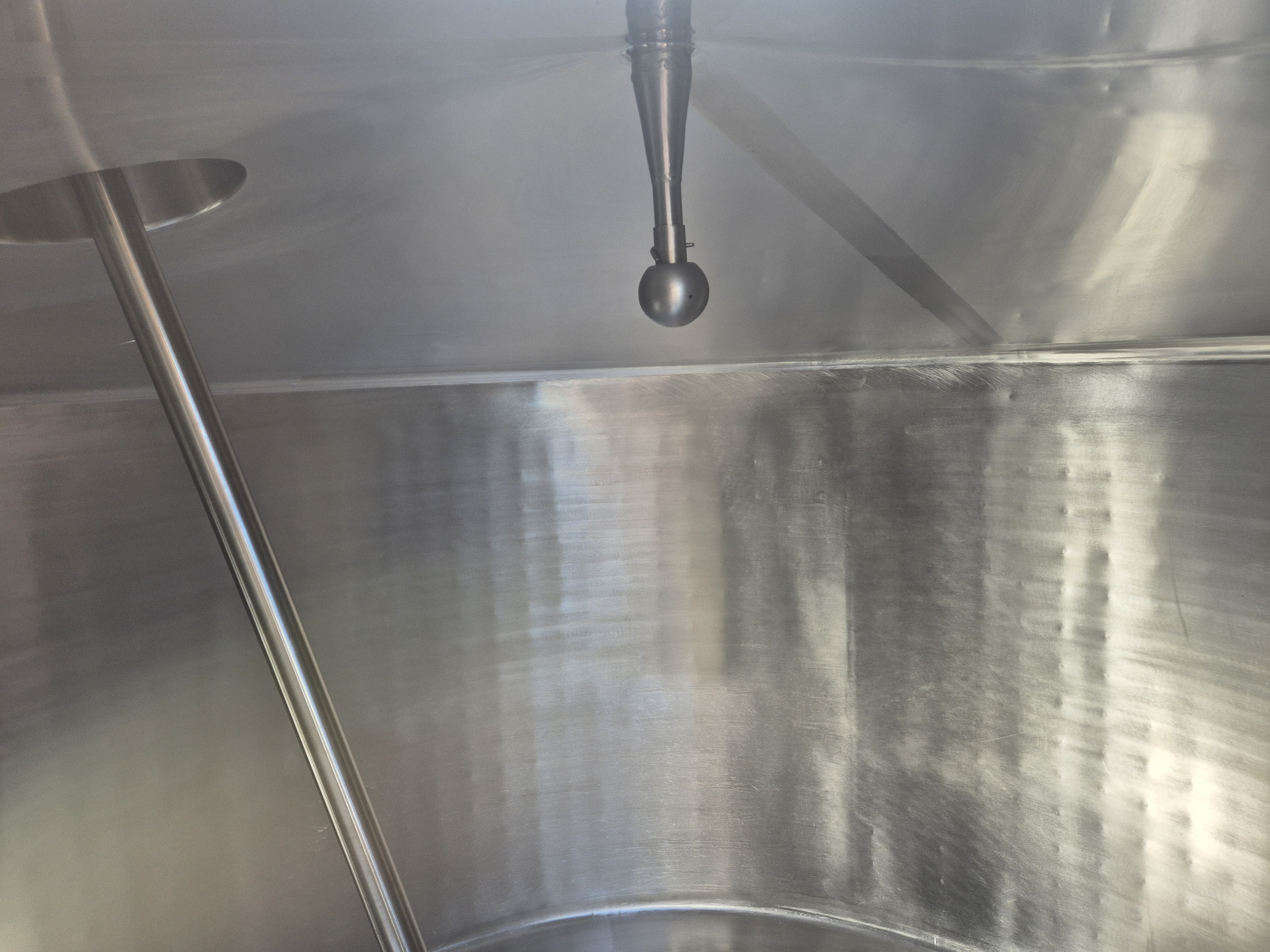 Used 6,000 Litre Stainless Steel Mix Tank