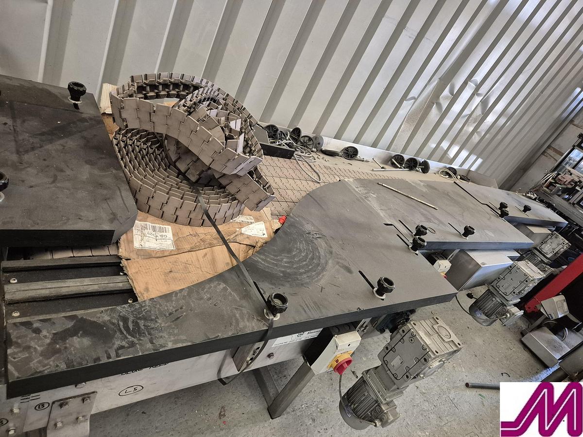 Used Hillsmen E Pressureless Combining Conveyor System