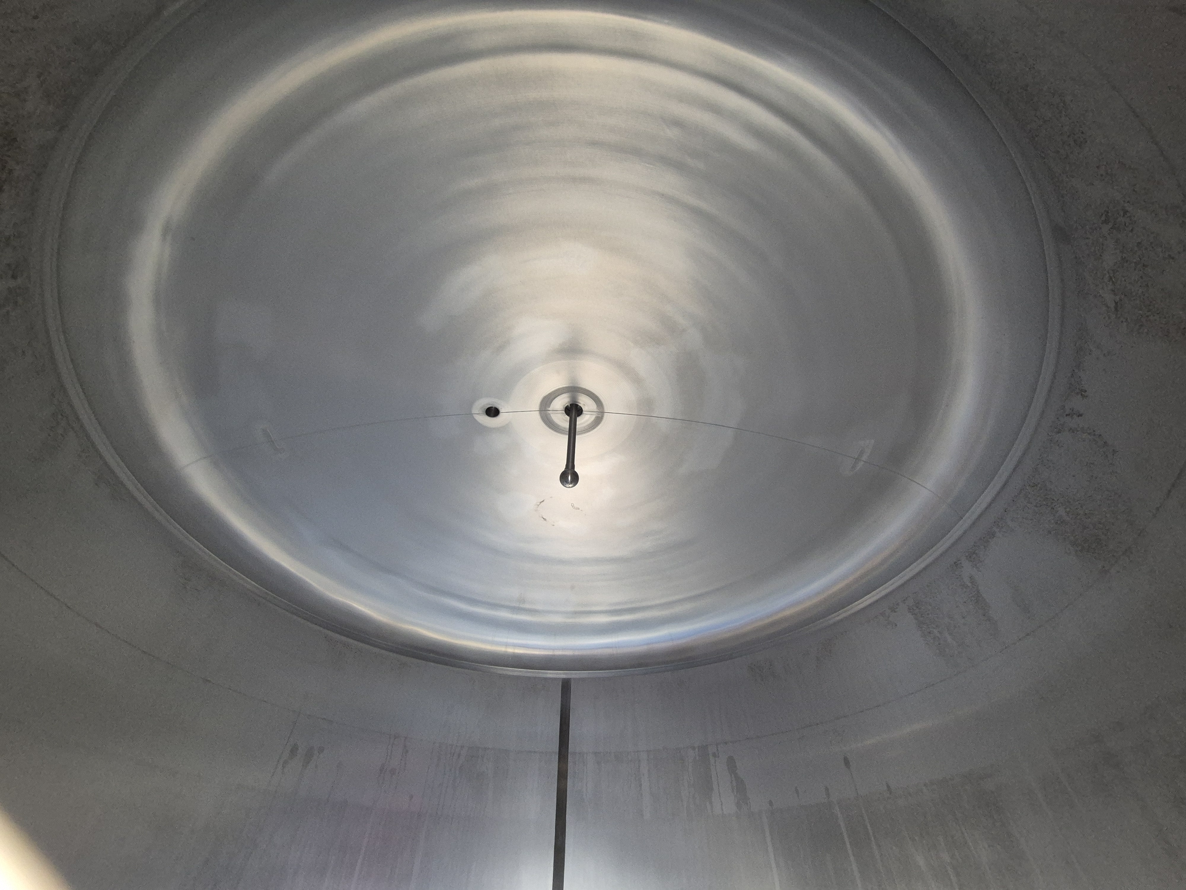 Used Moeschle 9,500 Litre Stainless Steel Single Skin Tank