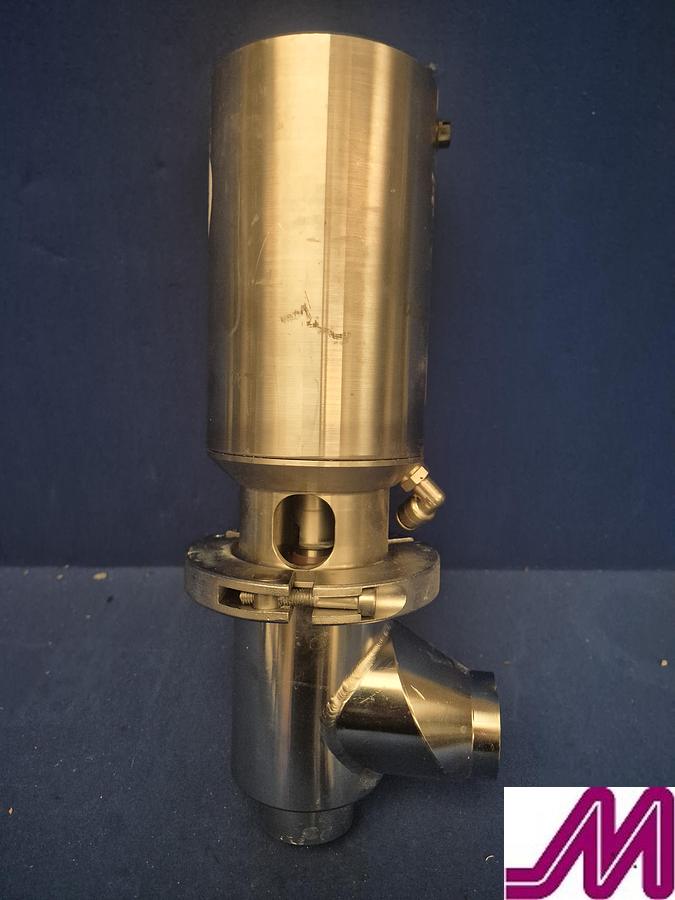 Used GEA Tuchenhagen Aseptomag Shut Off Valve with Control Head DN40
