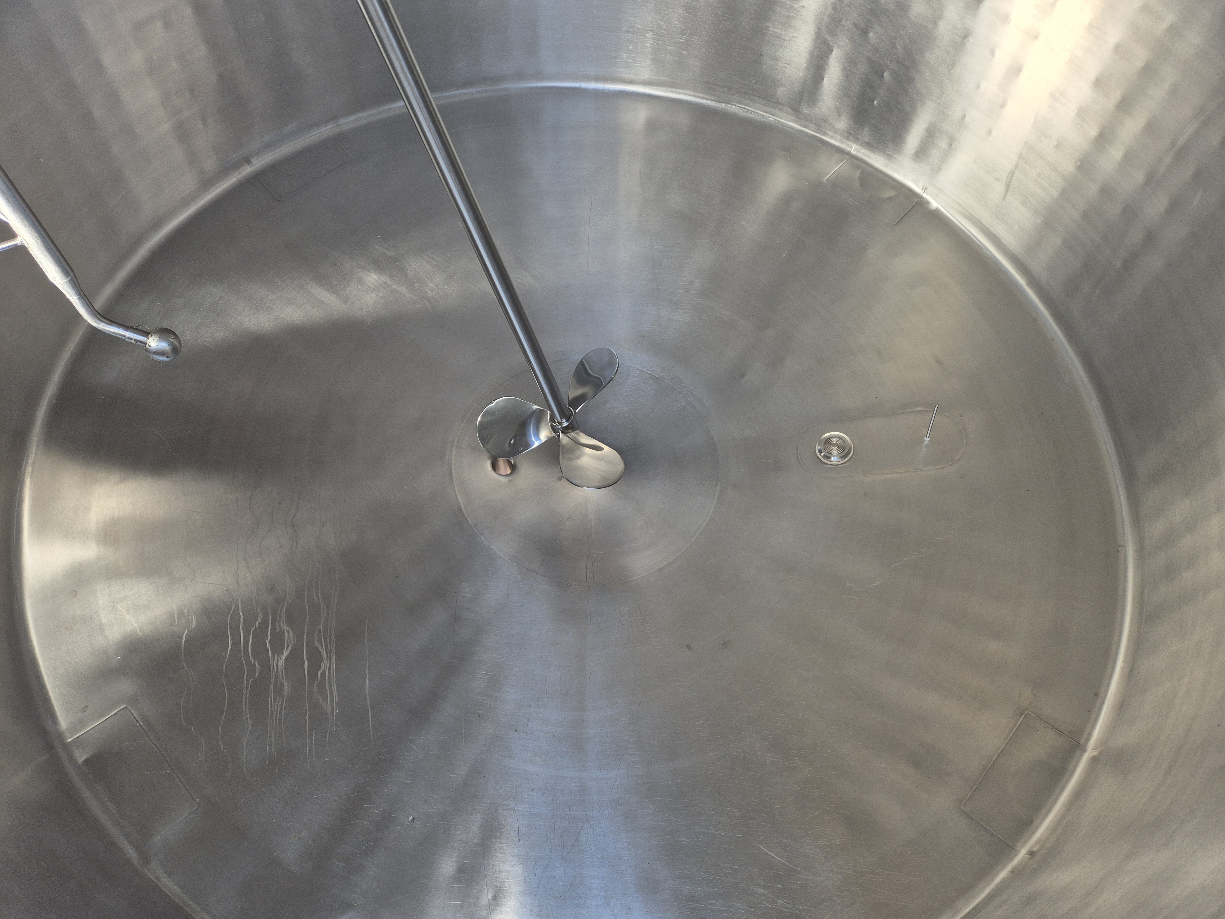 Used 6,000 Litre Stainless Steel Mix Tank