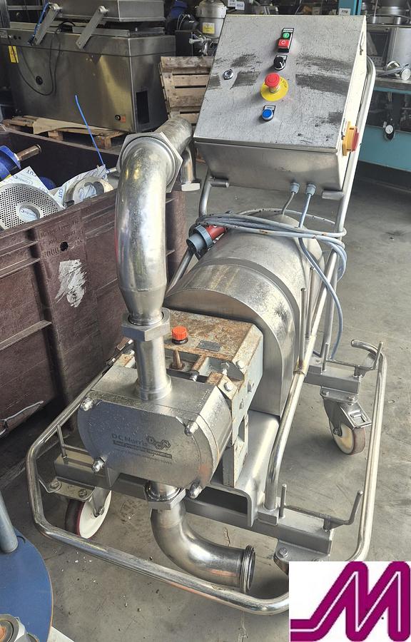 Used 2018 Fristam FL2S/100 S 2" Rotary Lobe Pump on Trolley