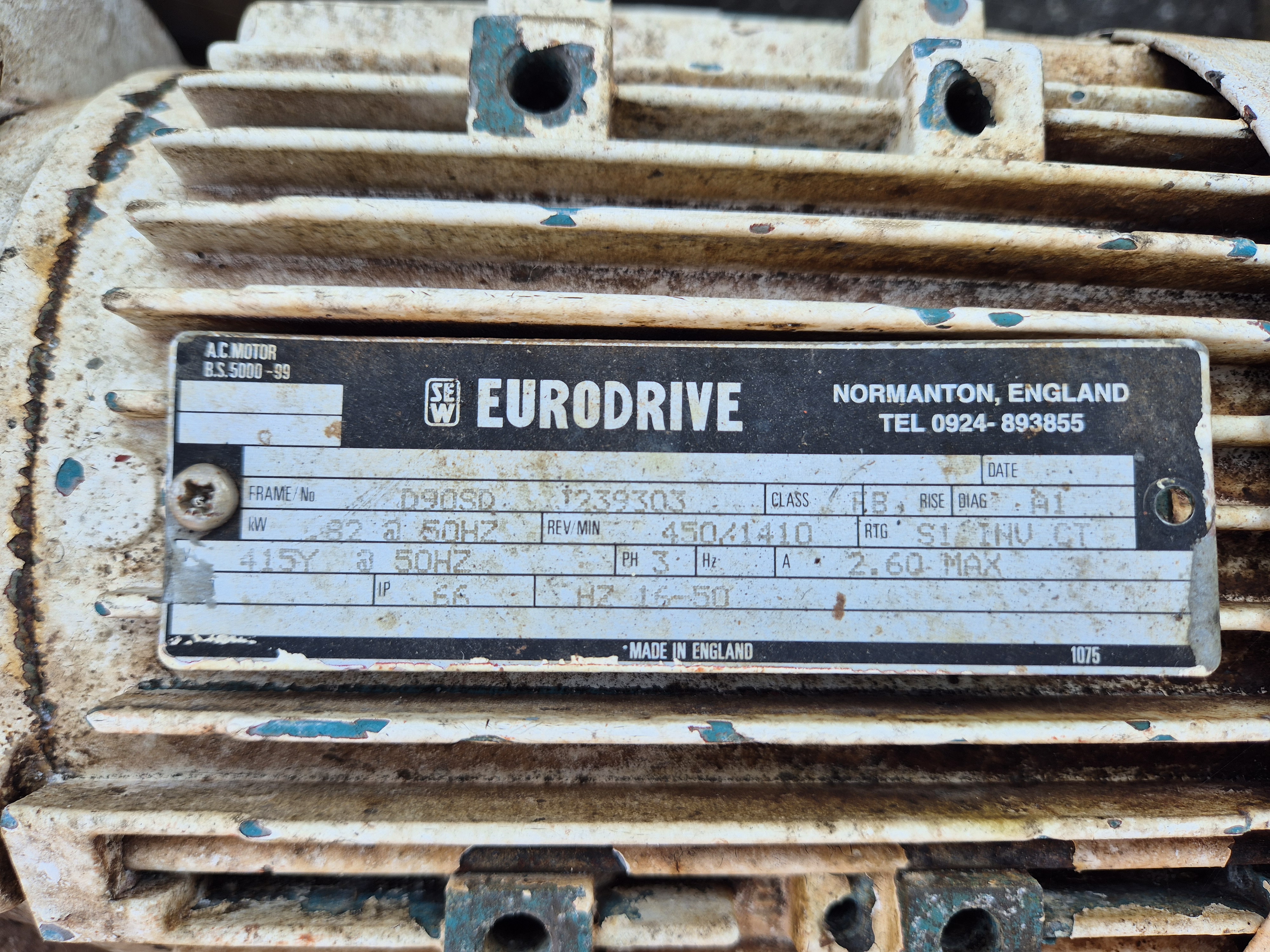 Used Mono SS032/MS1R5 Pump