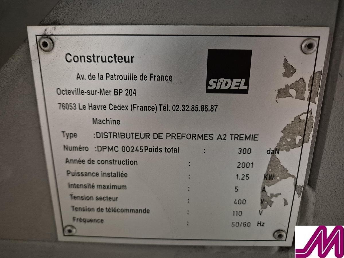 Used 2001 Sidel SBO Rotary Poly Bottle Blowing Line