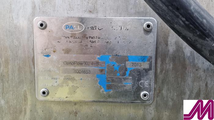 Used 2013 Pall OenoFlow XL 4-2 Crossflow Filter Unit